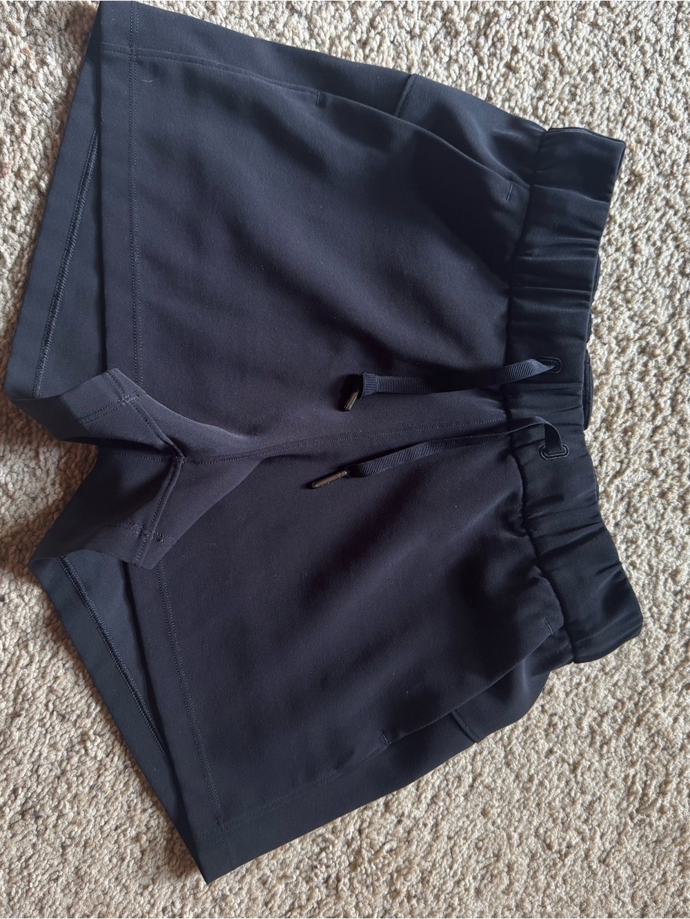 lululemon athletica Black Athletic Pull-On Shorts